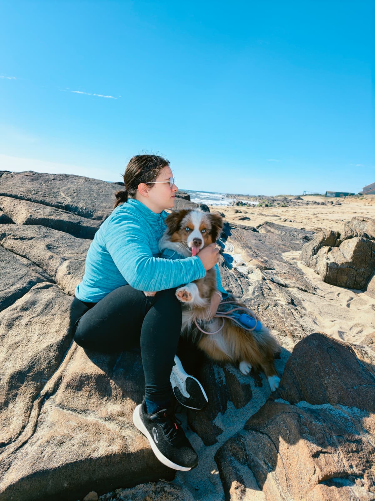 Vanessa Gomes com Mini Aussie no Norte de Portugal